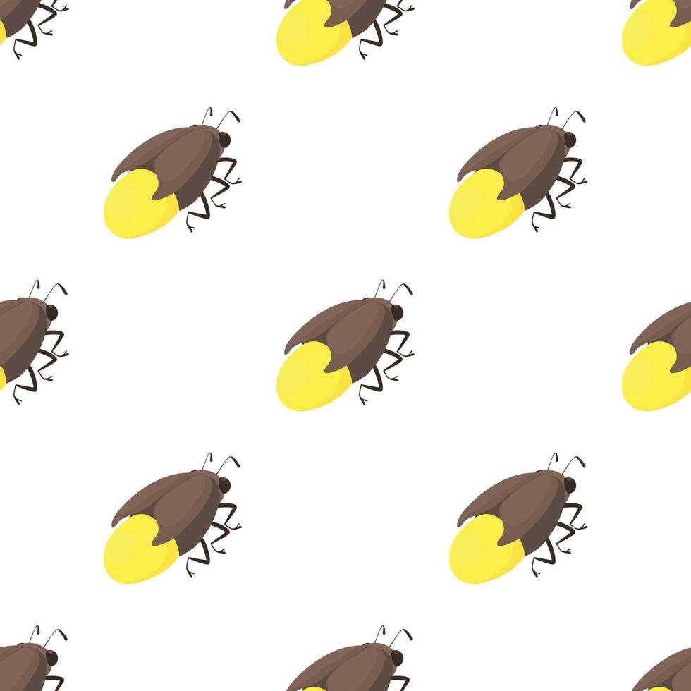 Firefly bug pattern seamless vector