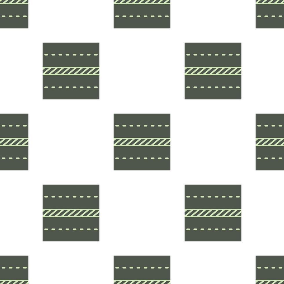 Highway pattern seamless vector