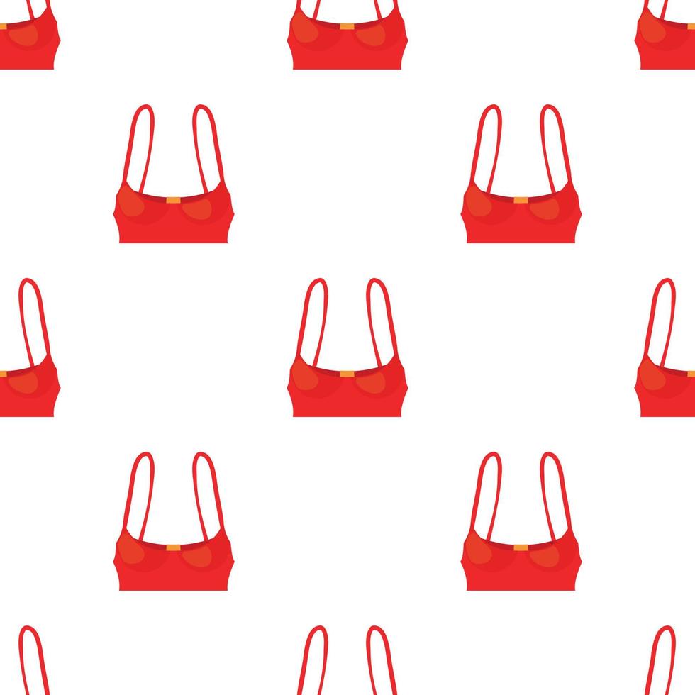 Red bustiers pattern seamless vector