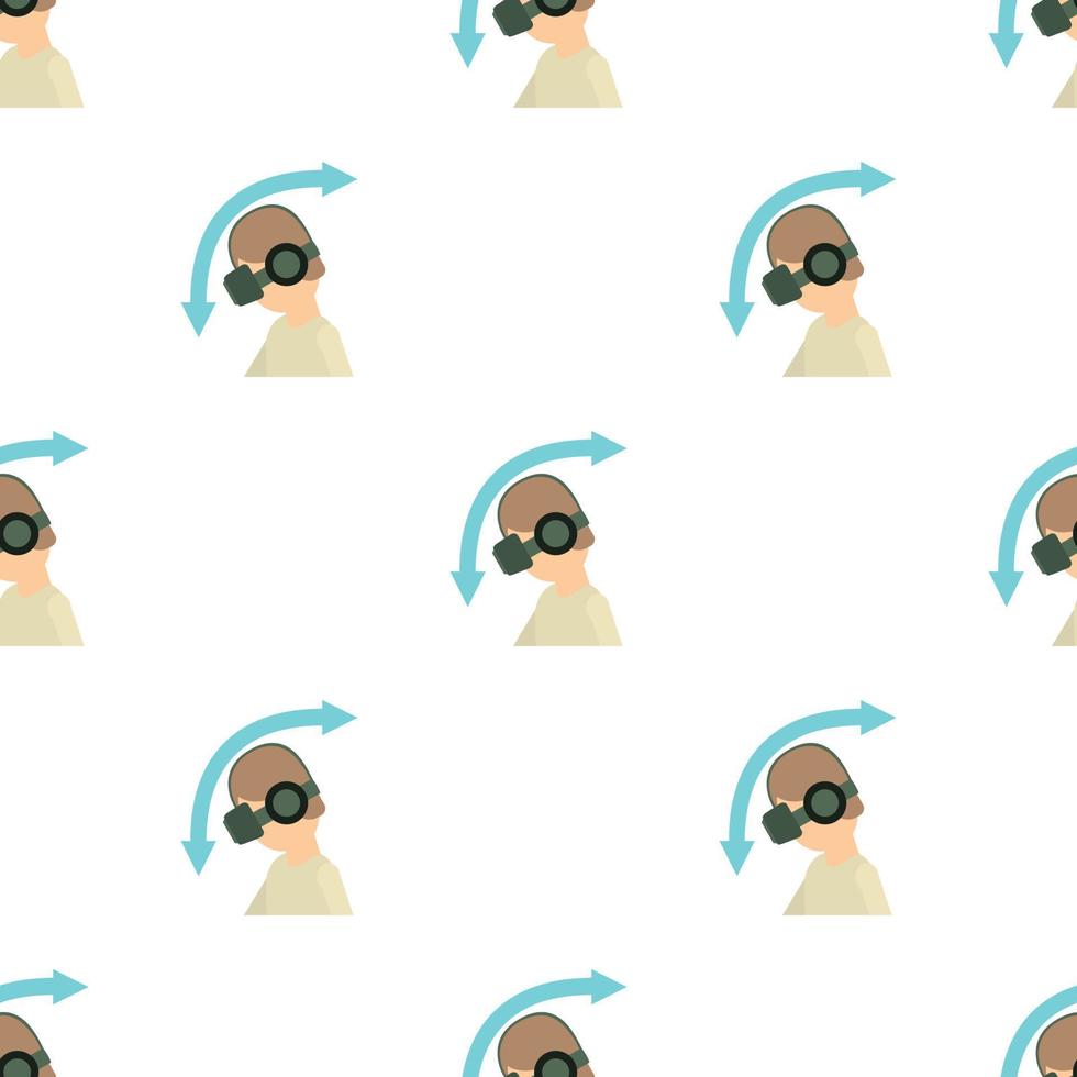 VR goggles pattern seamless vector