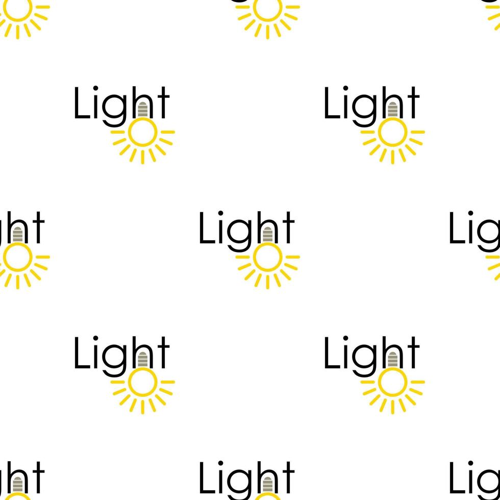 Light pattern seamless vector