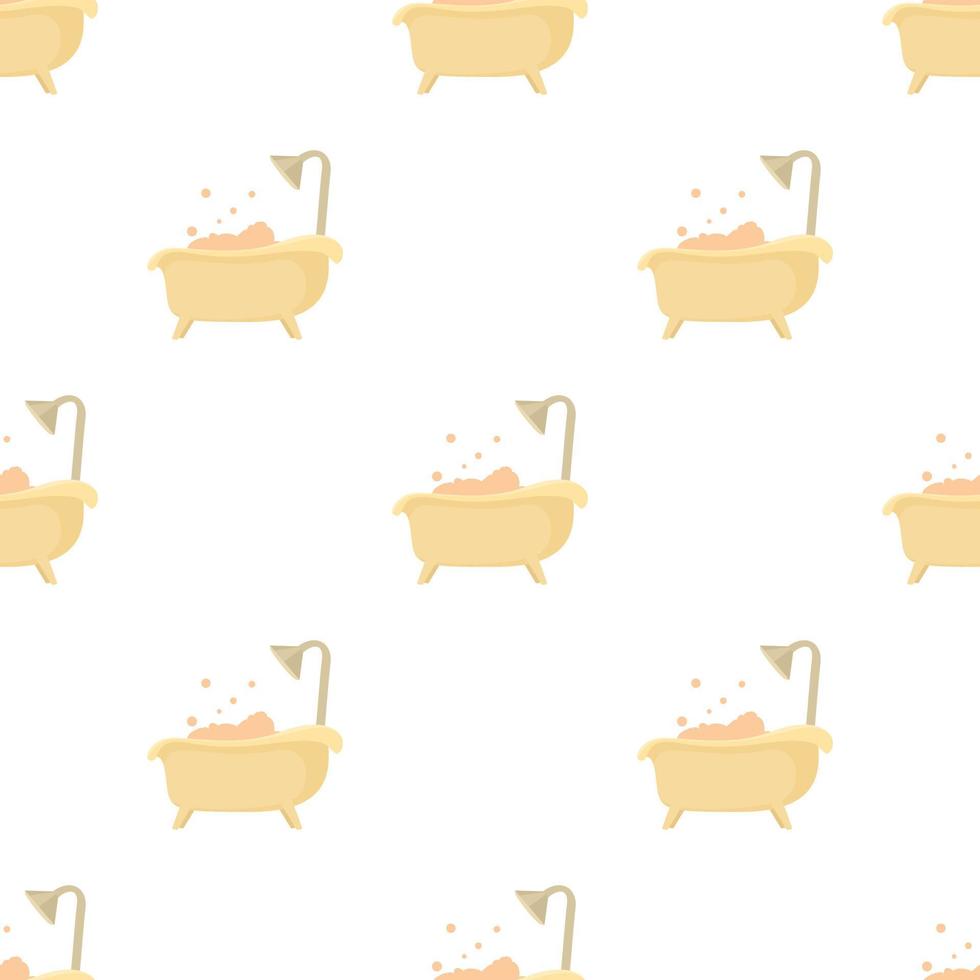 Bath pattern seamless vector