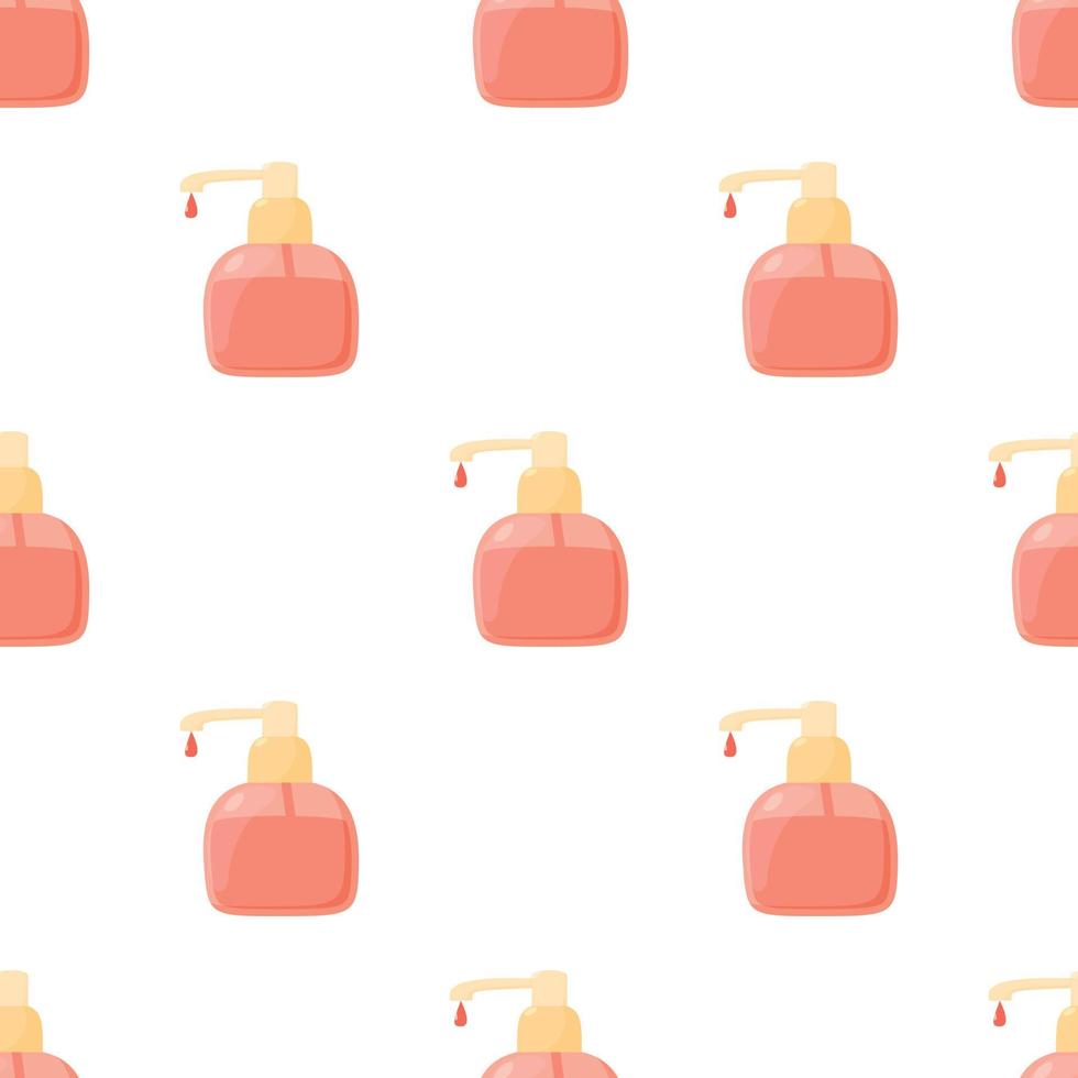 Liquid soap pattern seamless vector