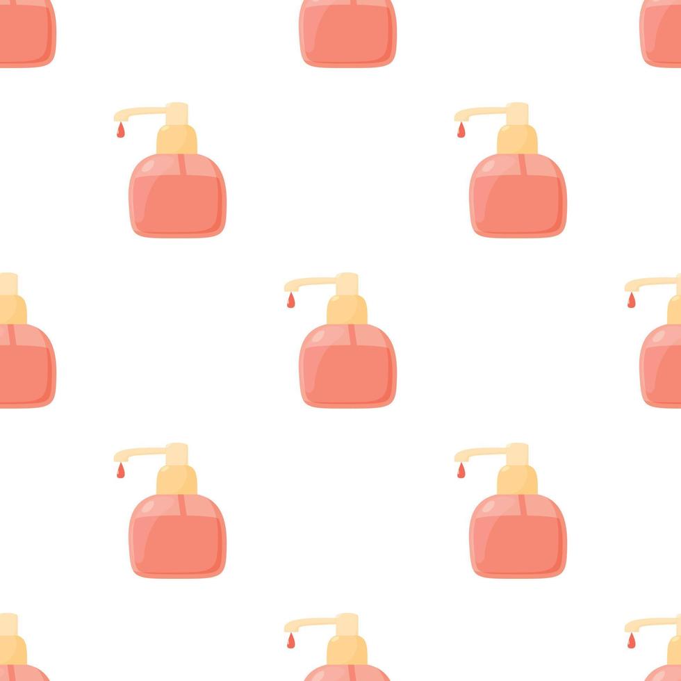 Liquid soap pattern seamless vector