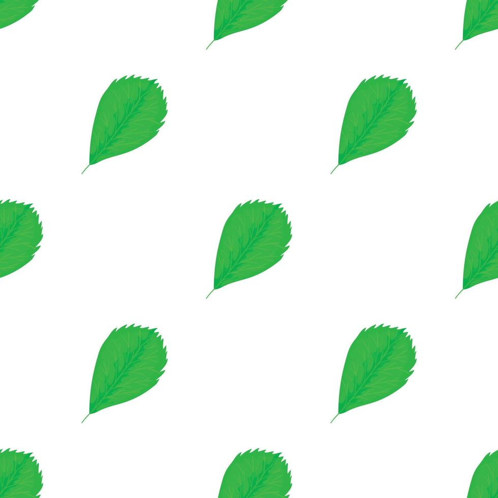 Elm leaf pattern seamless vector