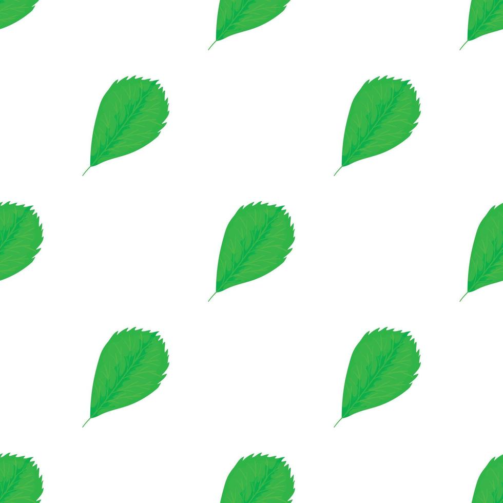 Elm leaf pattern seamless vector