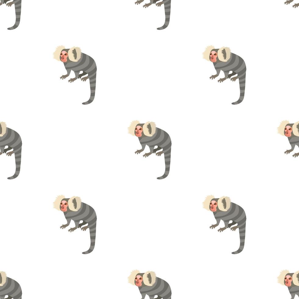 Small monkey pattern seamless vector