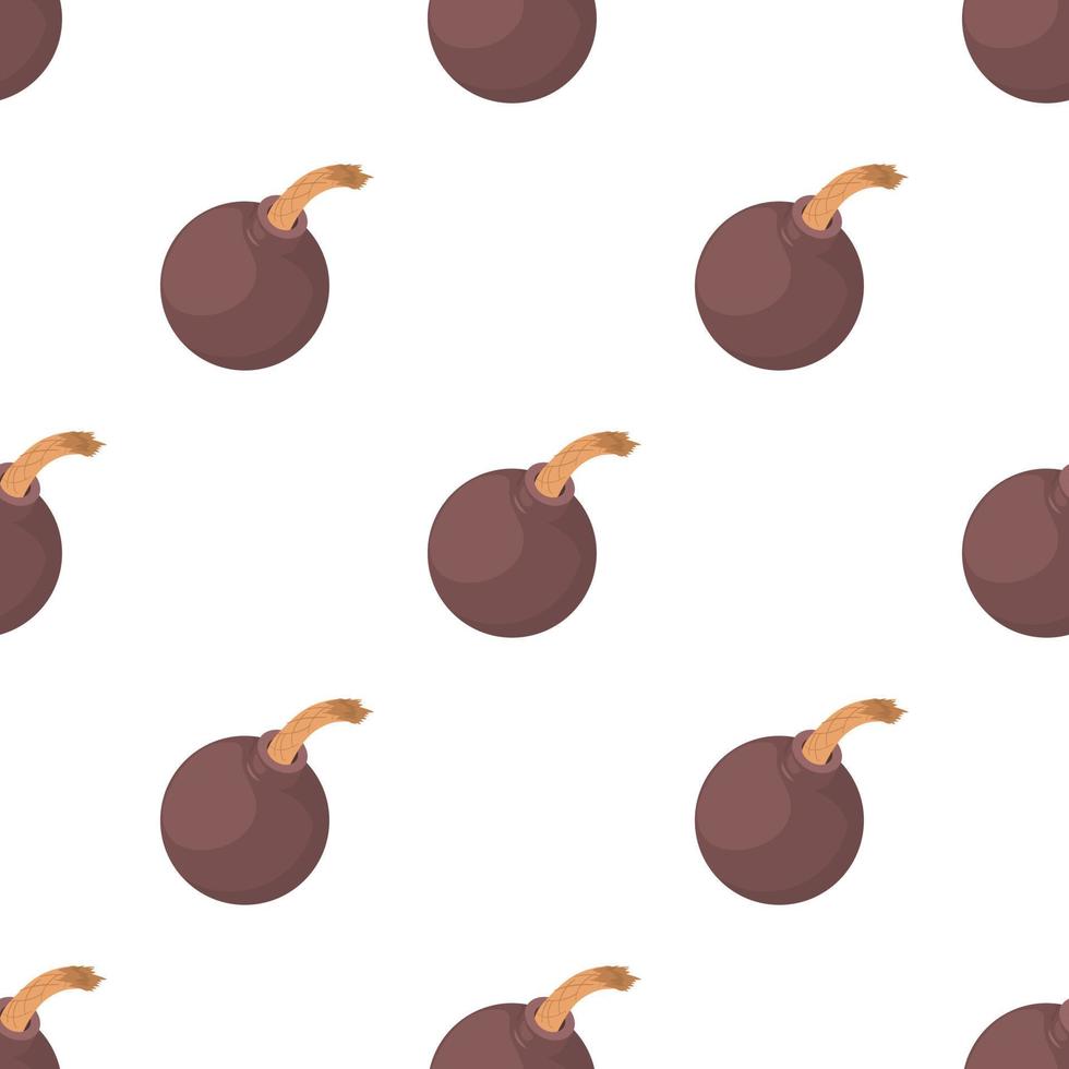 Bomb pattern seamless vector