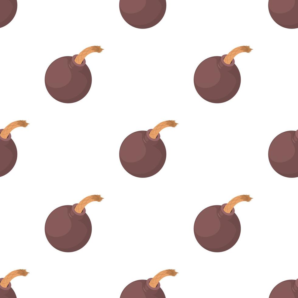 Bomb pattern seamless vector