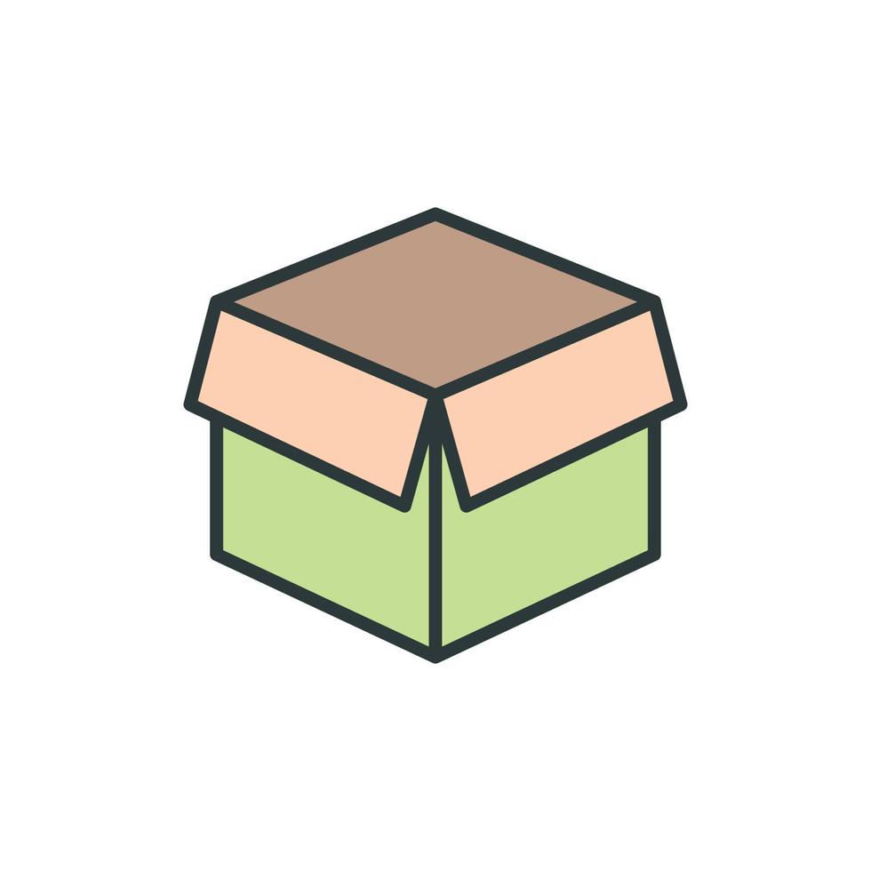 Box icon symbol design templates vector