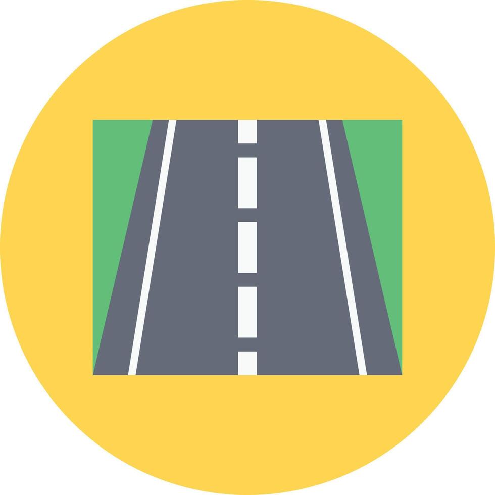 ilustración de vector de carretera en un fondo. símbolos de calidad premium. iconos vectoriales para concepto y diseño gráfico.