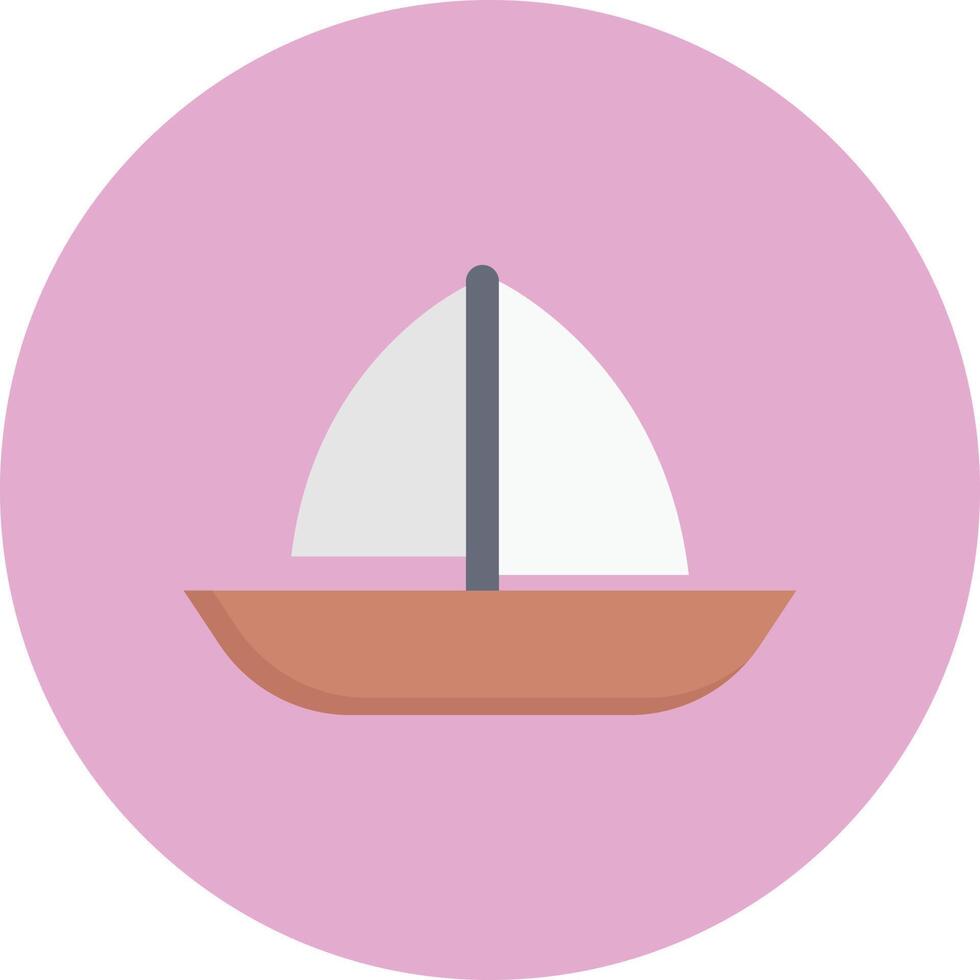 ilustración de vector de barco en un fondo. símbolos de calidad premium. iconos vectoriales para concepto y diseño gráfico.