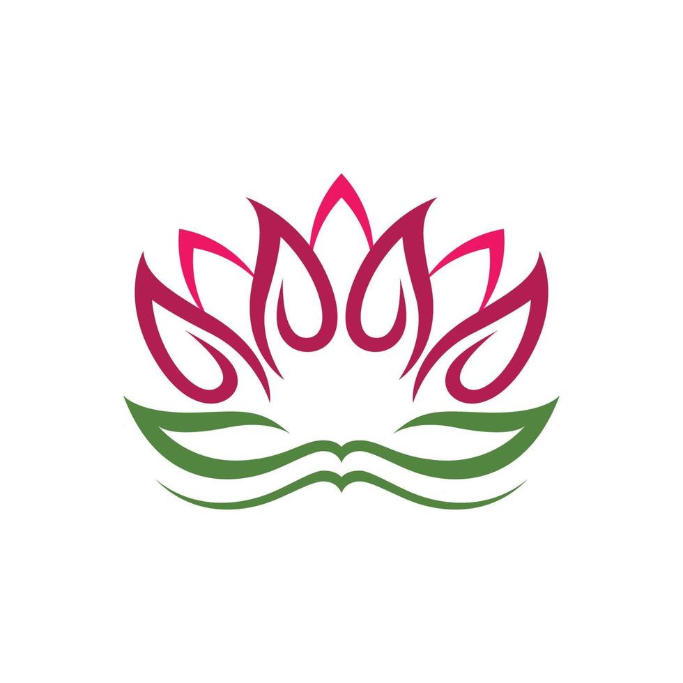 Beauty Vector lotus icon