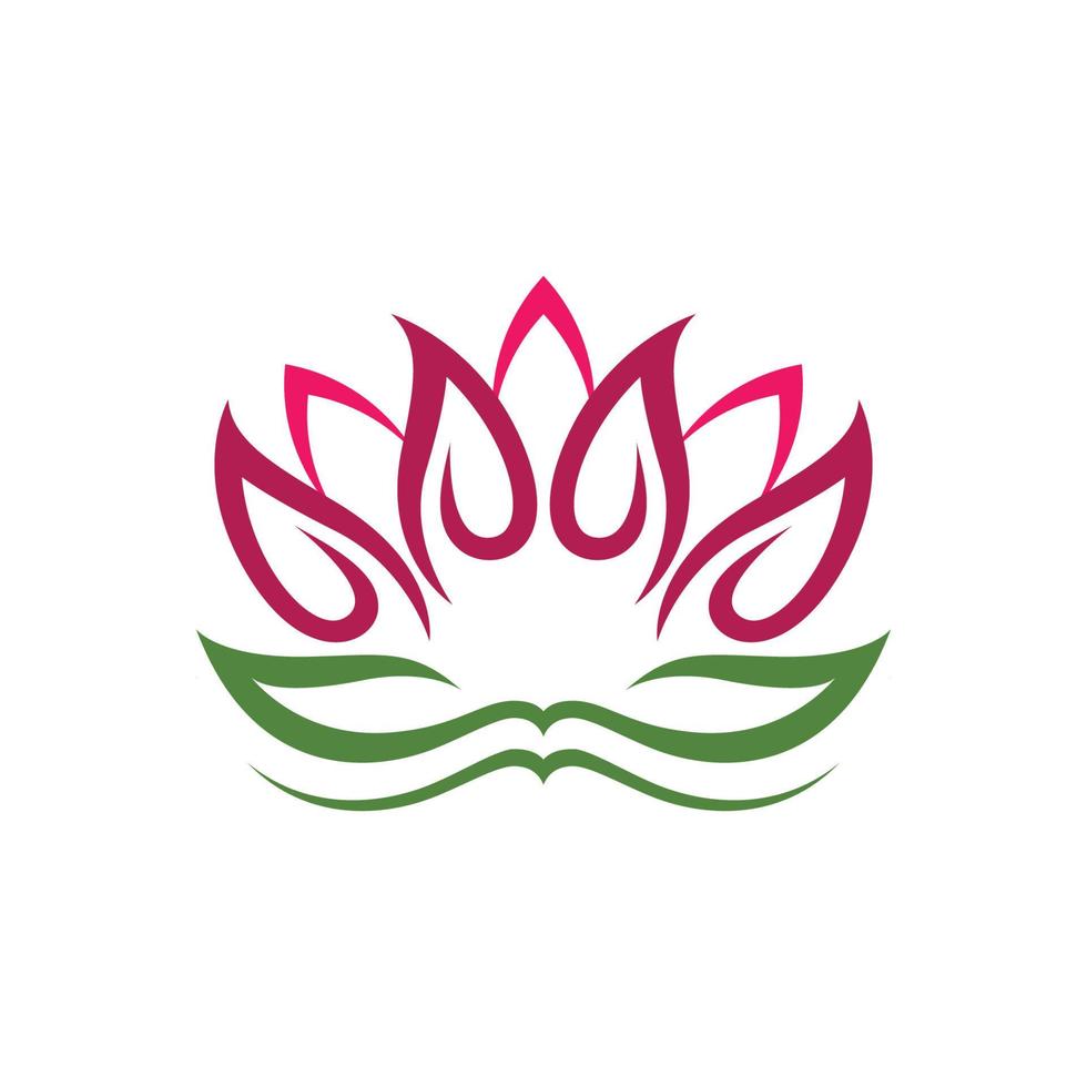 Beauty Vector lotus icon