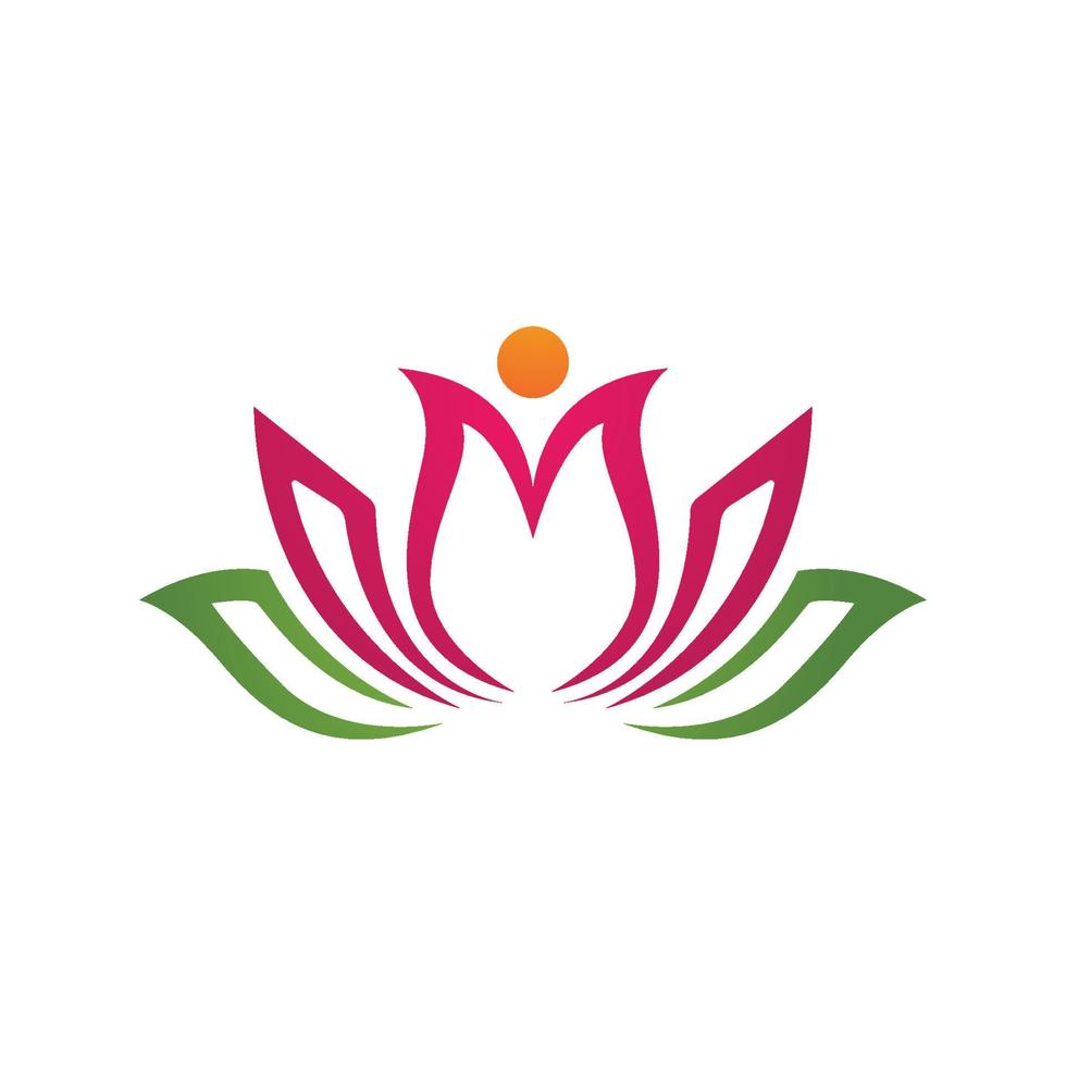 Beauty Vector lotus icon