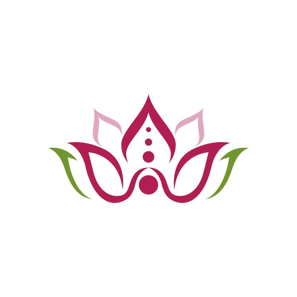 Beauty Vector lotus icon