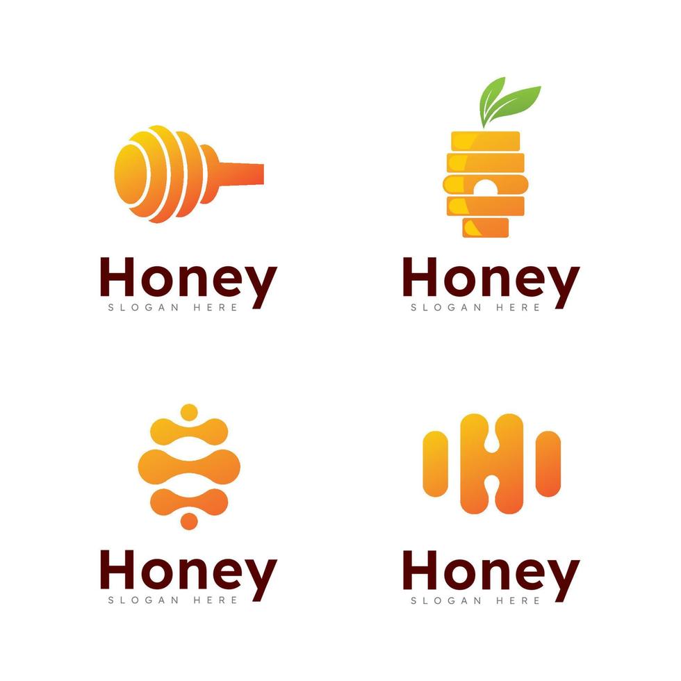 Honeycomb logo and symbol vector design