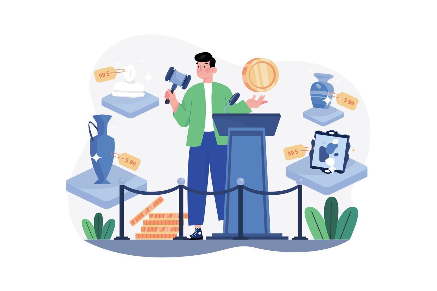 Sell anything digital in the NFT auction vector
