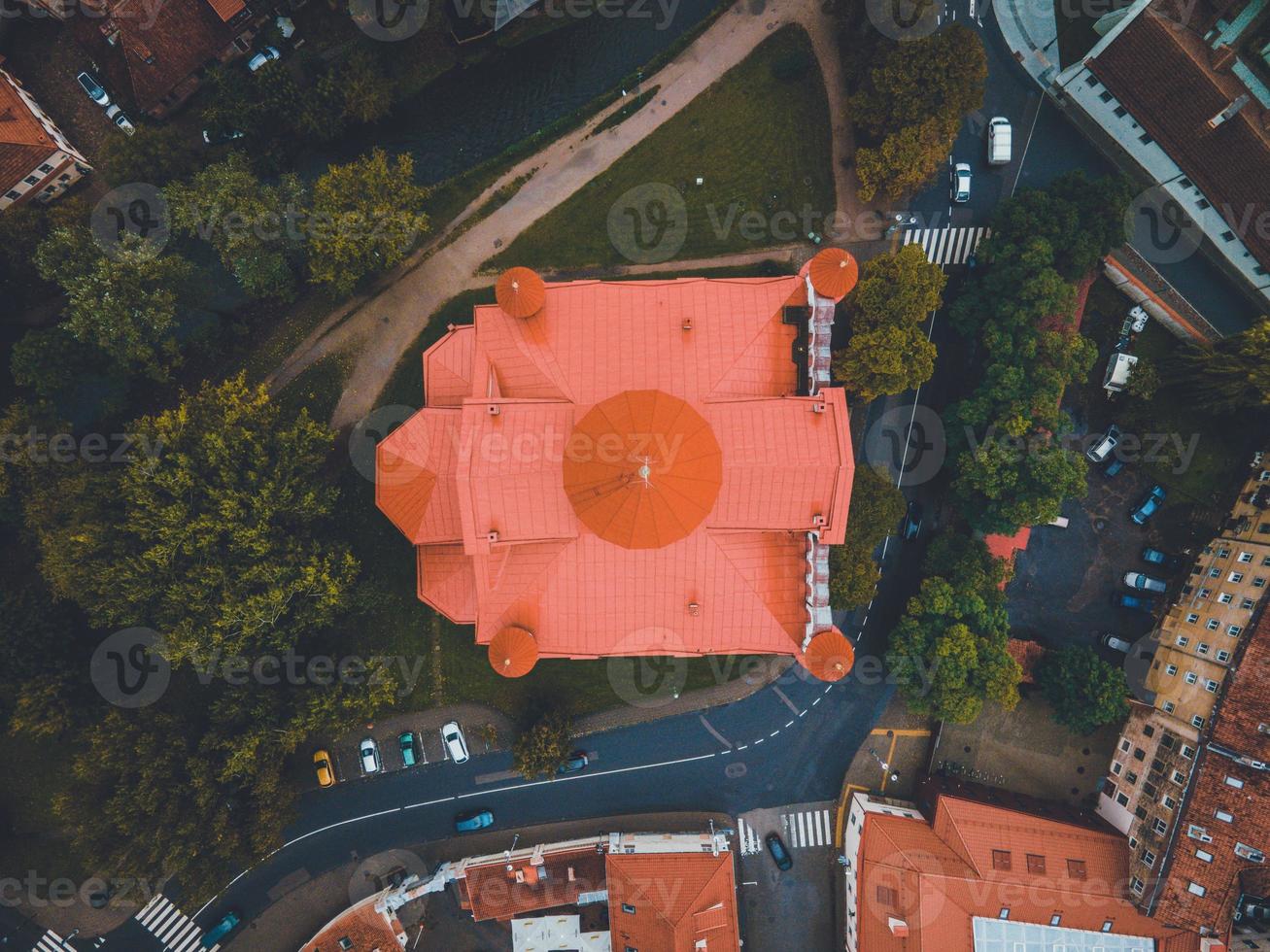 Orthodox Cathedral of the Theotokos by Drone in Vilnius photo