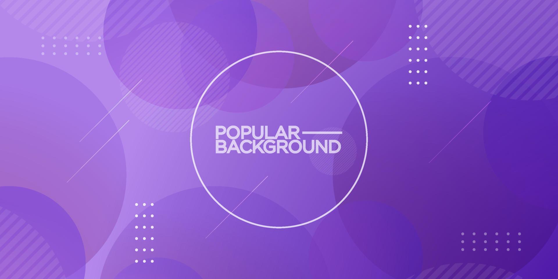 abstract lilac violet lavender purple with gradient circle background. modern pattern for display product ad website template wallpaper poster. Eps10 vector