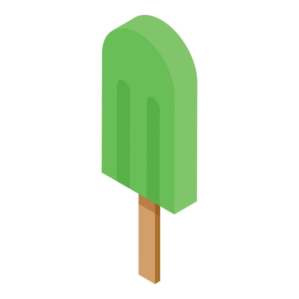 icono de paleta de lima, estilo isométrico vector