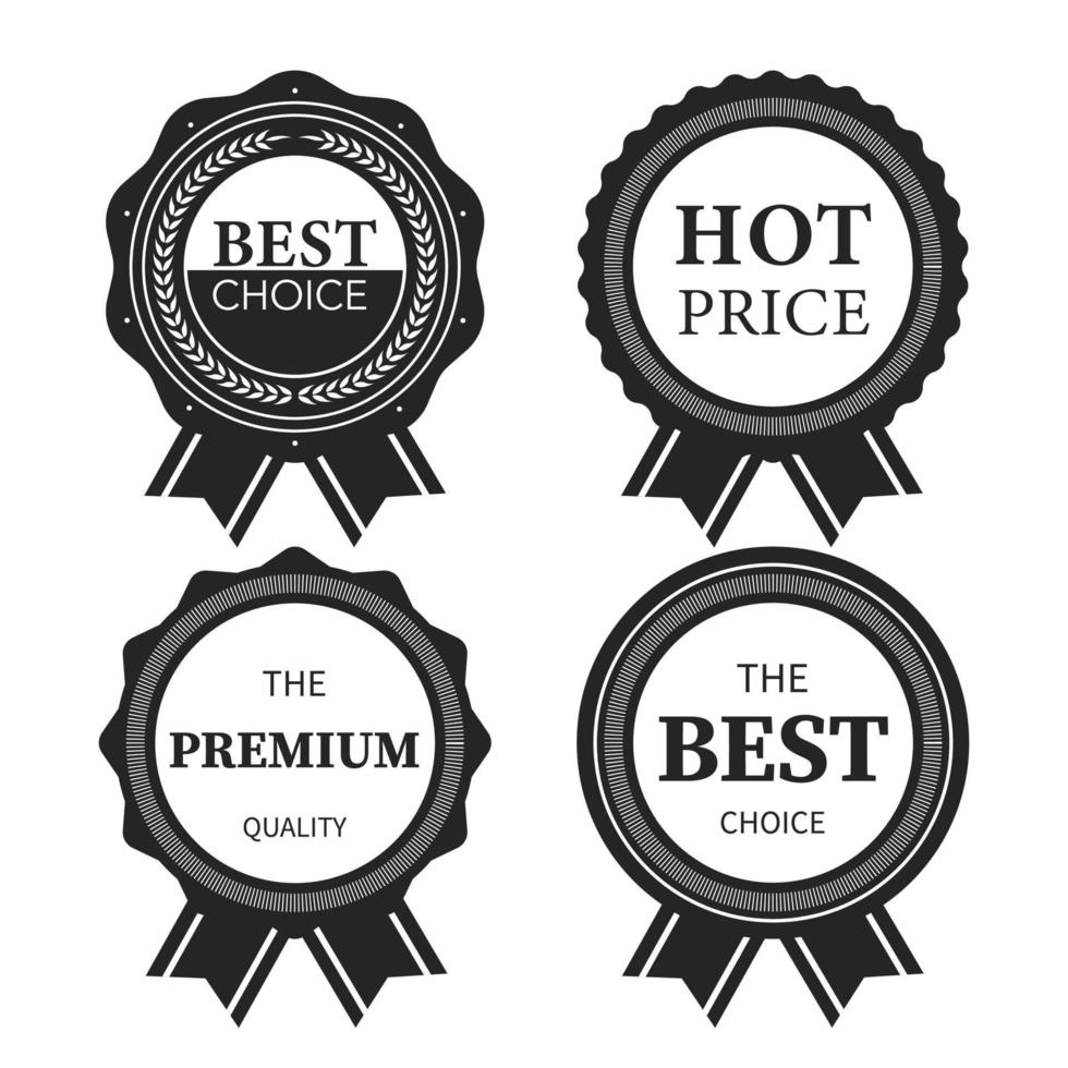 Collection of premium vector badges