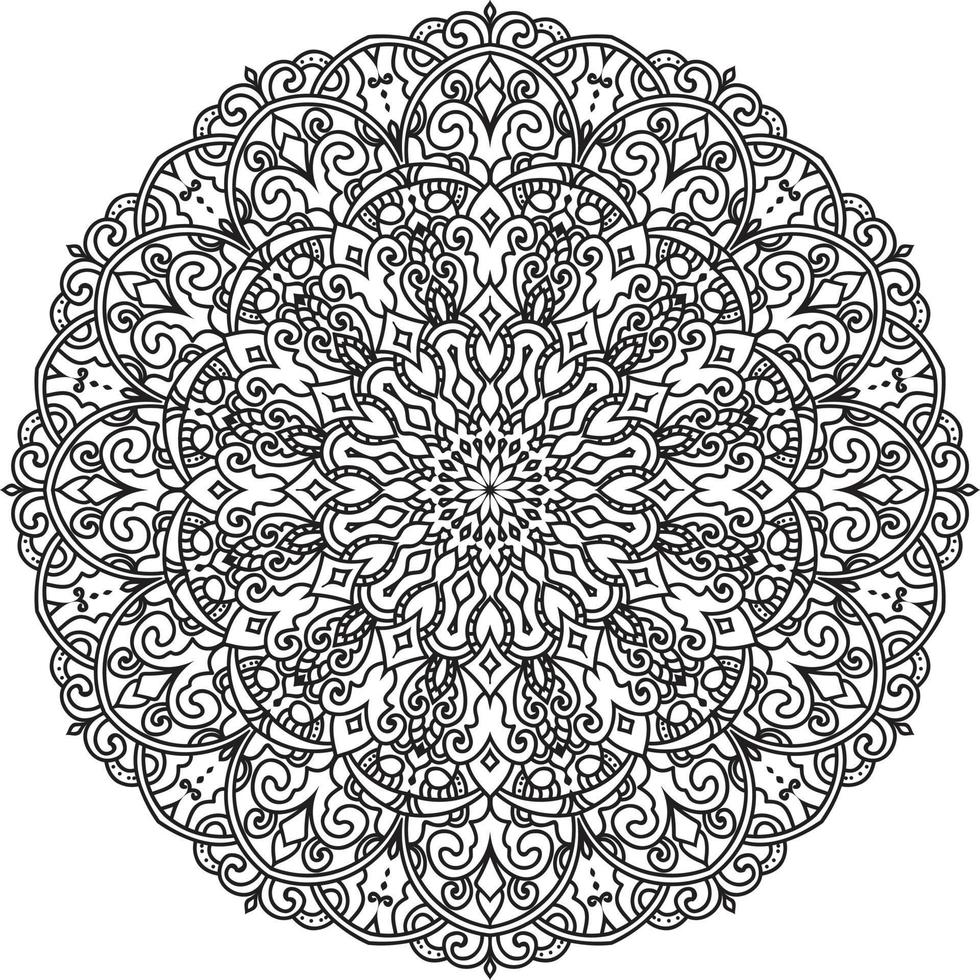 Circular Mandala Pro Vector