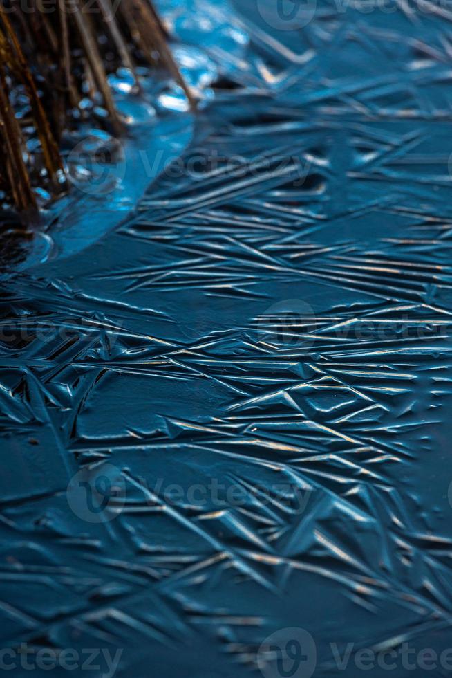 Ice Patterns on Thin Ice photo