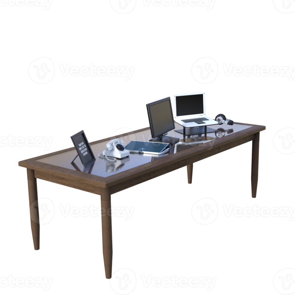 Office Assets 3d rendering png
