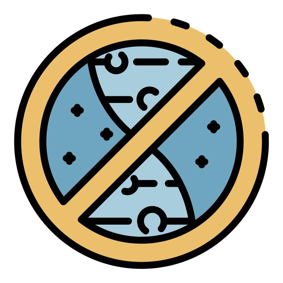 No genetic experimentation icon color outline vector