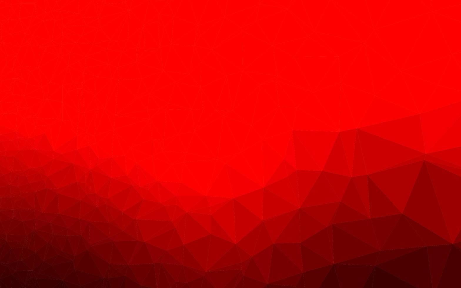 Light Red vector blurry triangle pattern.