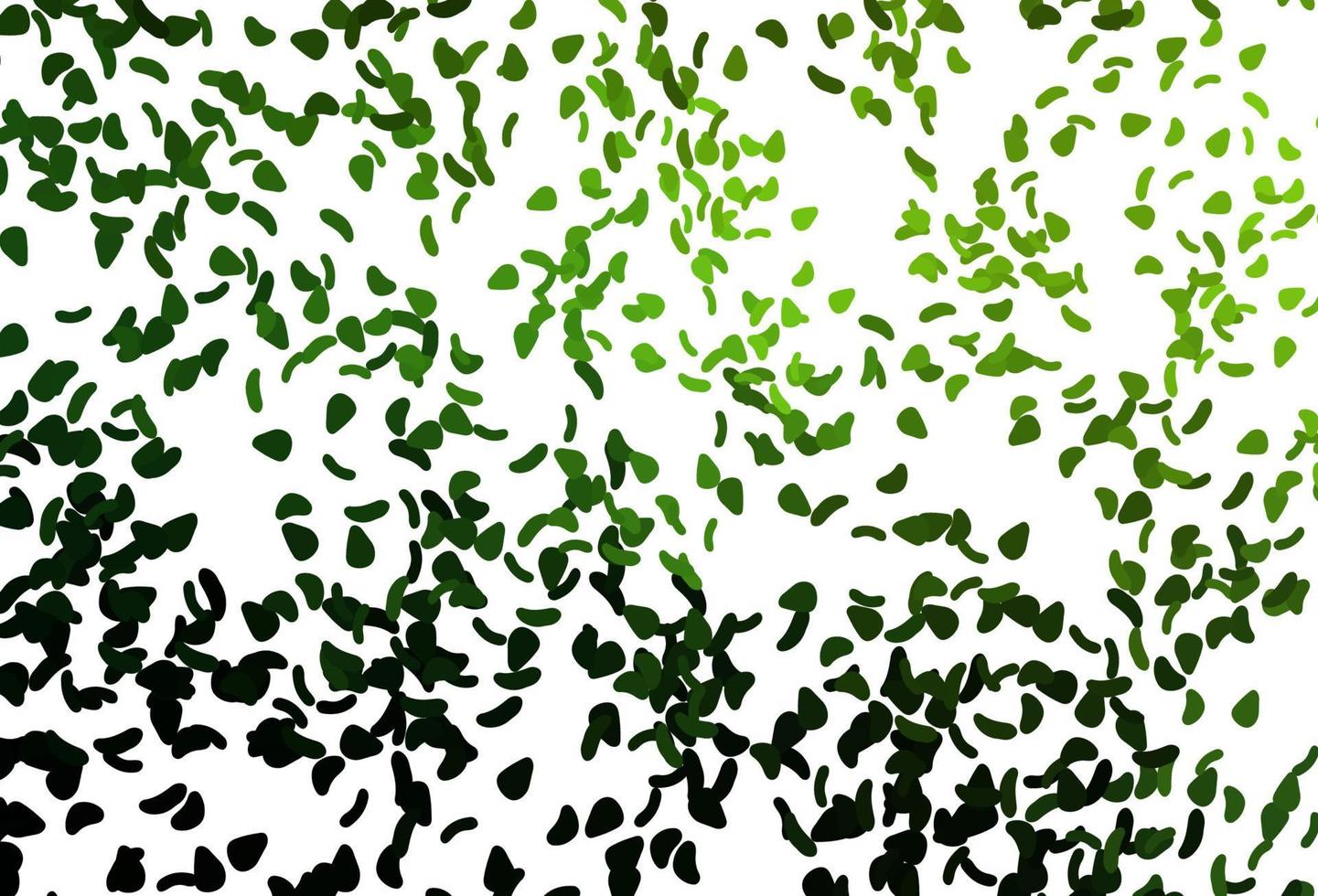 Light Green, Yellow vector texture with random forms.