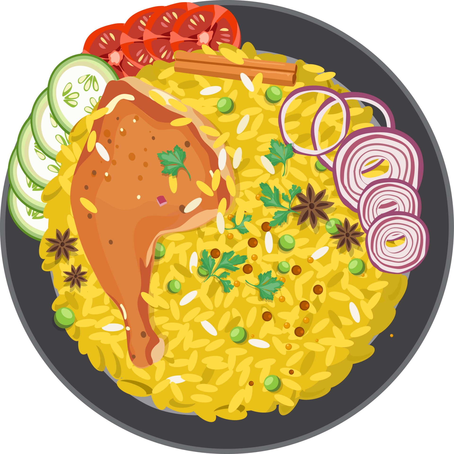 Kip Biryani Traditioneel Indisch Keuken 19200145 PNG kip-biryani-traditioneel-indisch-keuken-19200145-png