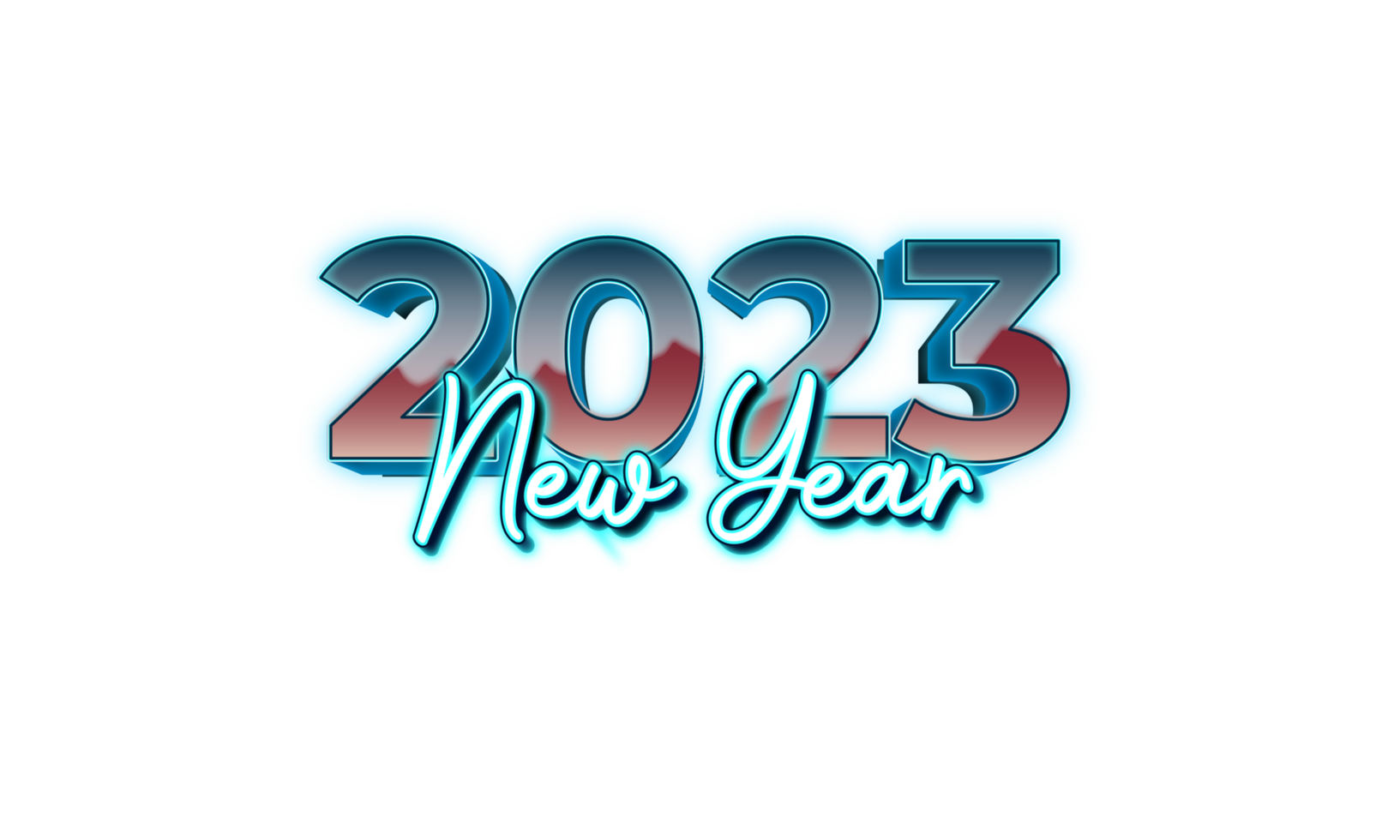 2023-Text im Retro-Stil png