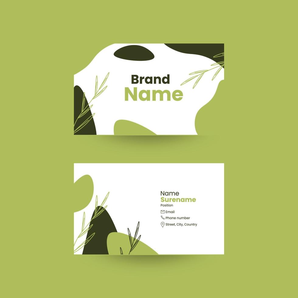 Modern trendy card background illustration template design vector