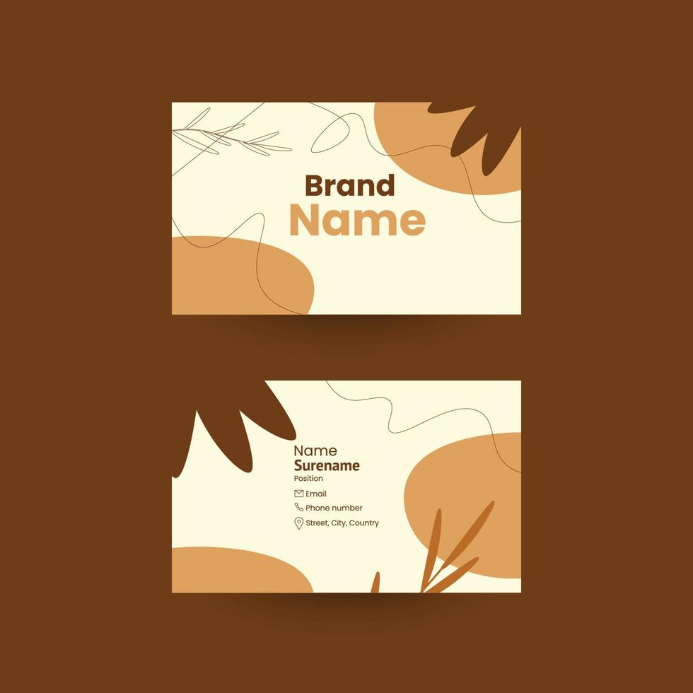 Modern trendy card background illustration template design vector