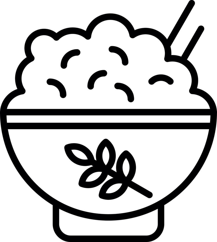 Rice Vector Icon Design