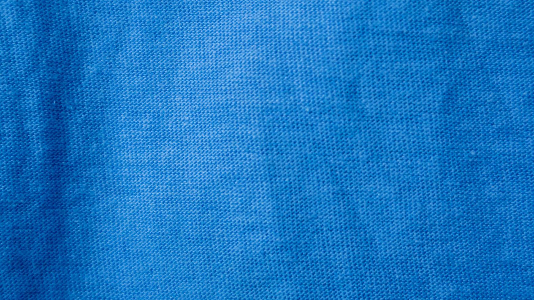 blue cloth texture as background photo