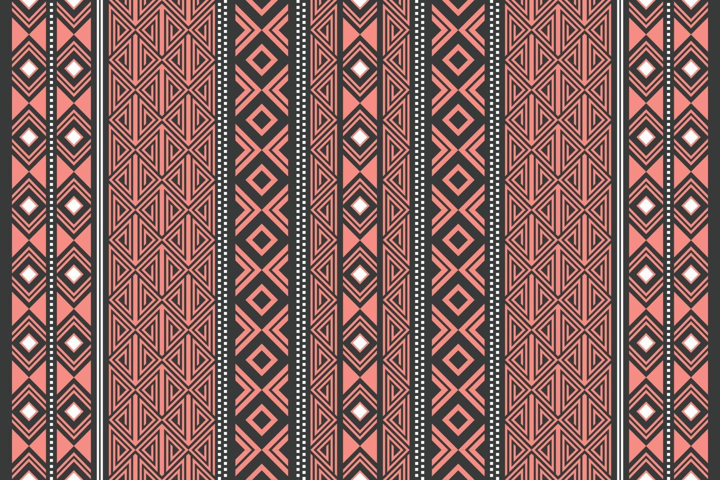 gráfico sin costuras de patrones étnicos geométricos. estilo étnico textil colorido sin costuras. diseño para fondo, papel tapiz, tela, alfombra, adornos, decoración, ropa, batik, envoltura, ilustración vectorial vector