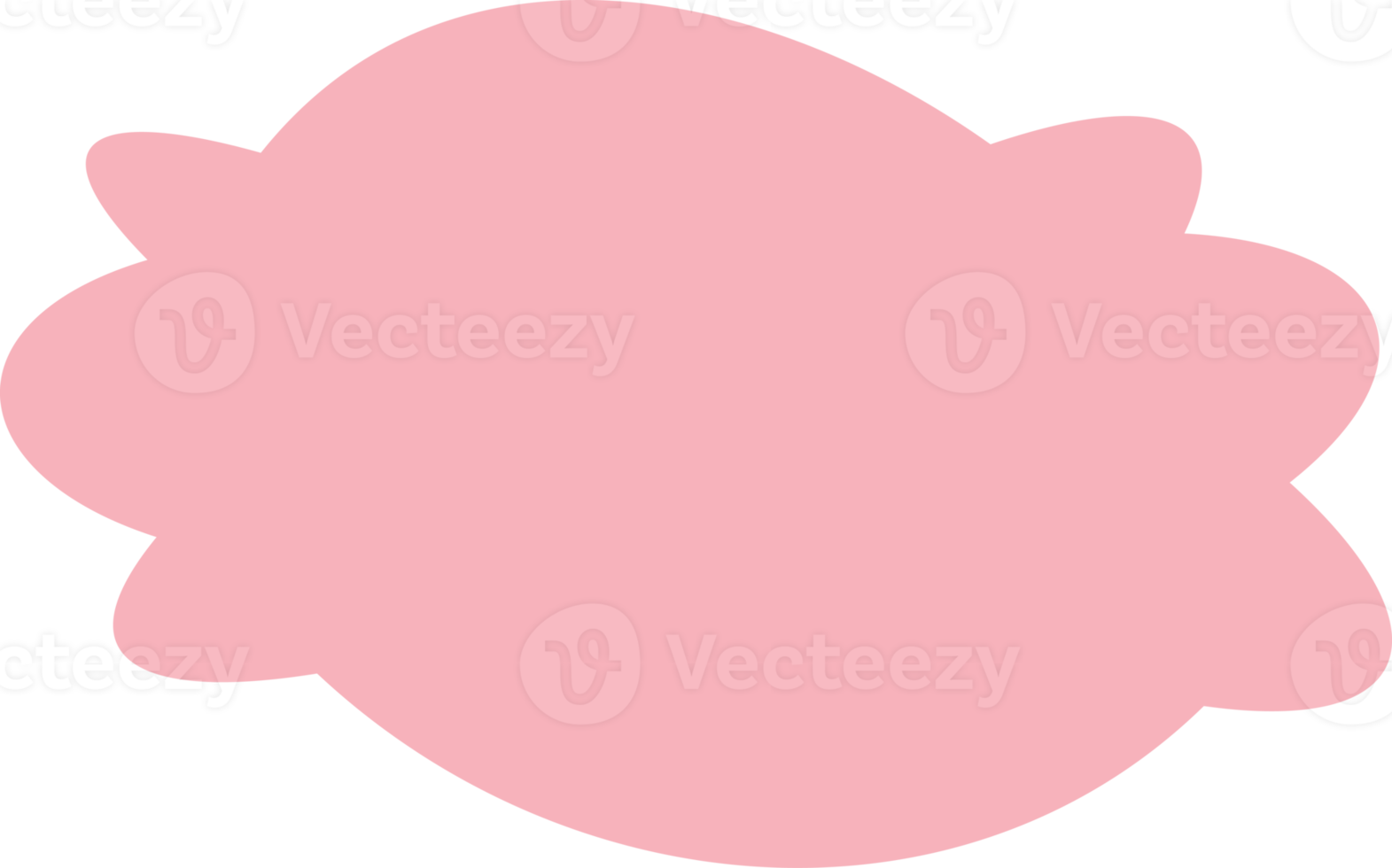 schattig pastel abstract vorm decoratie png