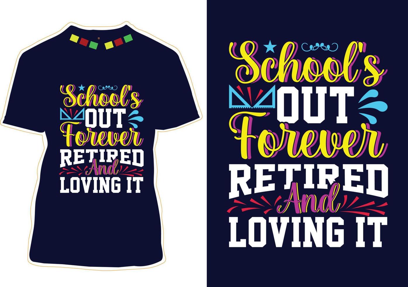 100 days of school t-shirt  design vector