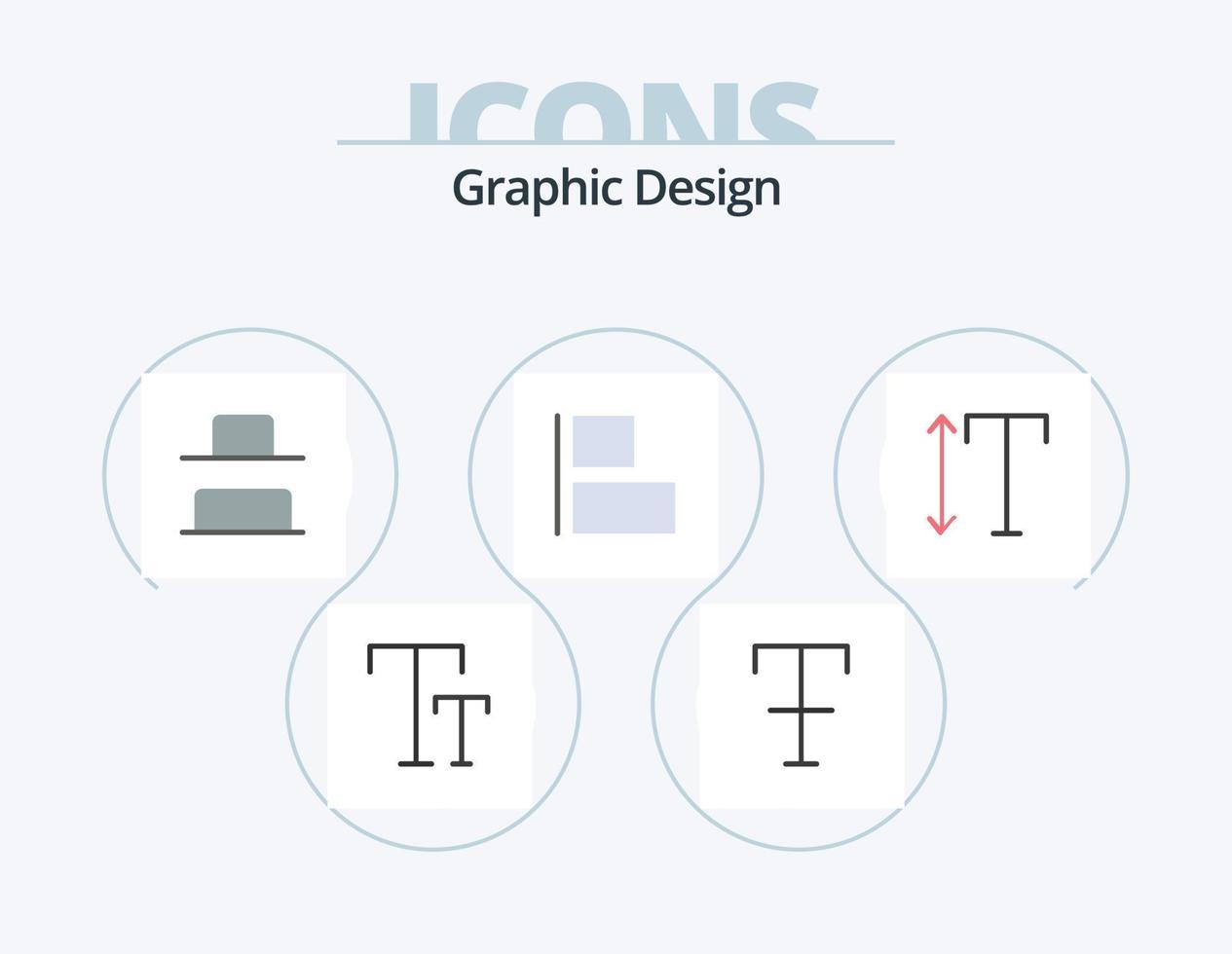 Design Flat Icon Pack 5 Icon Design. . . vertical. vertical. font vector