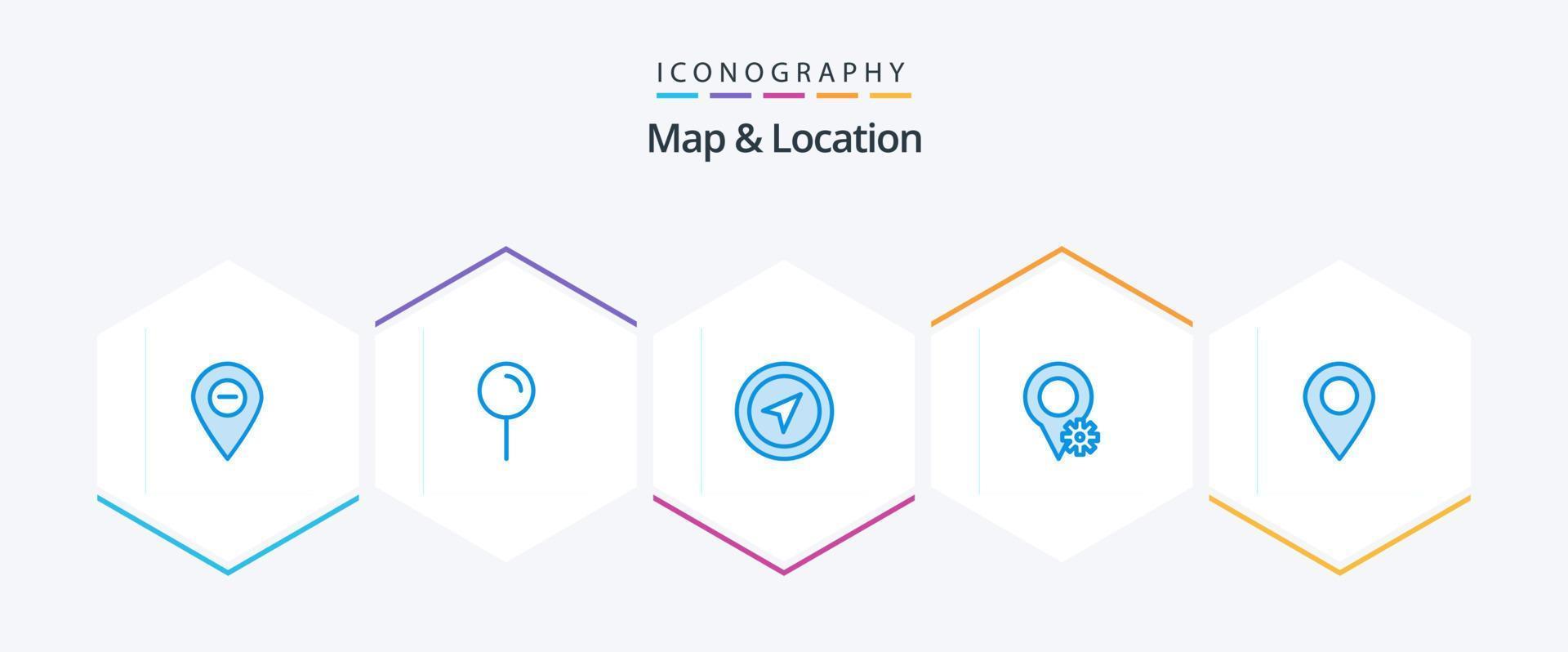 Map and Location 25 Blue icon pack including . pin. pin. marker. location vector