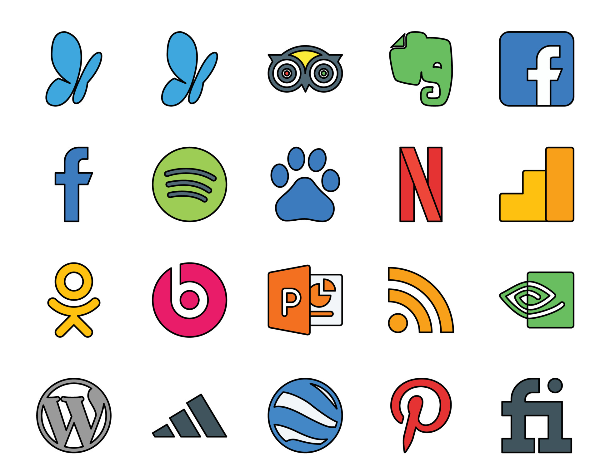 20 Social Media Icon Pack Including Google Earth Cms Google Analytics 20 Social Media Icon Pack Including Google Earth Cms Google Analytics