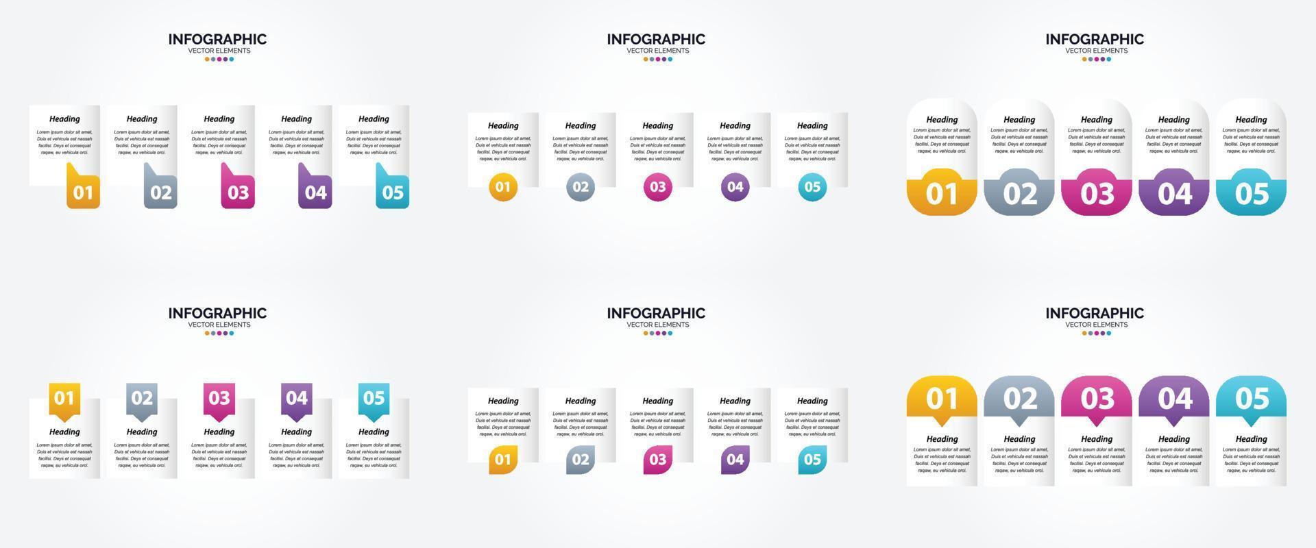 Vector illustration infographics Flat design set for advertising brochure flyer and magazine