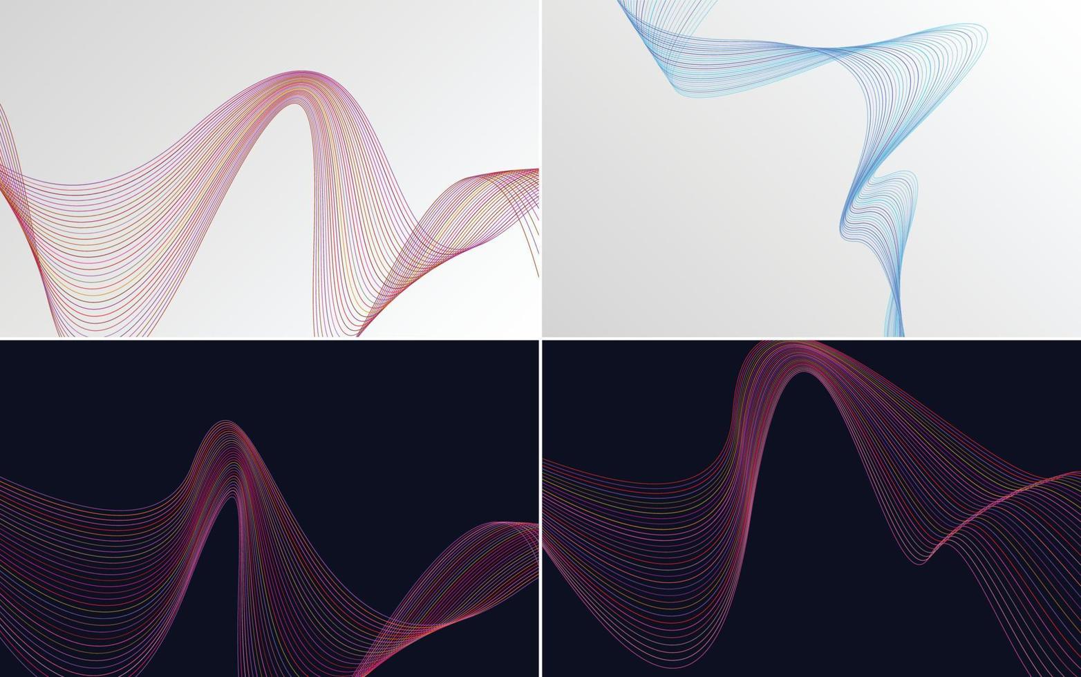 Add a touch of elegance to your flyer or brochure with this vector background