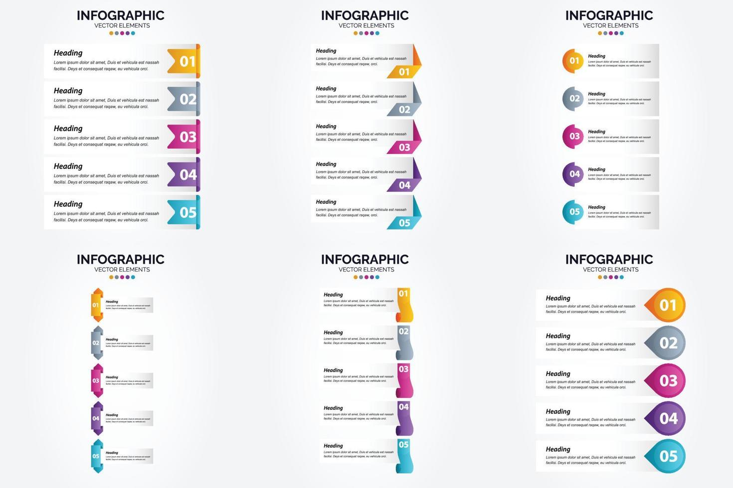 estas infografías de ilustración vectorial son ideales para publicidad en un folleto. volantes. o revista. vector