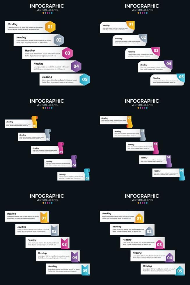 Include vector infographics in your presentation to support your data and findings.