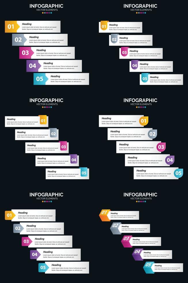 Make your presentation more professional with vector infographics.
