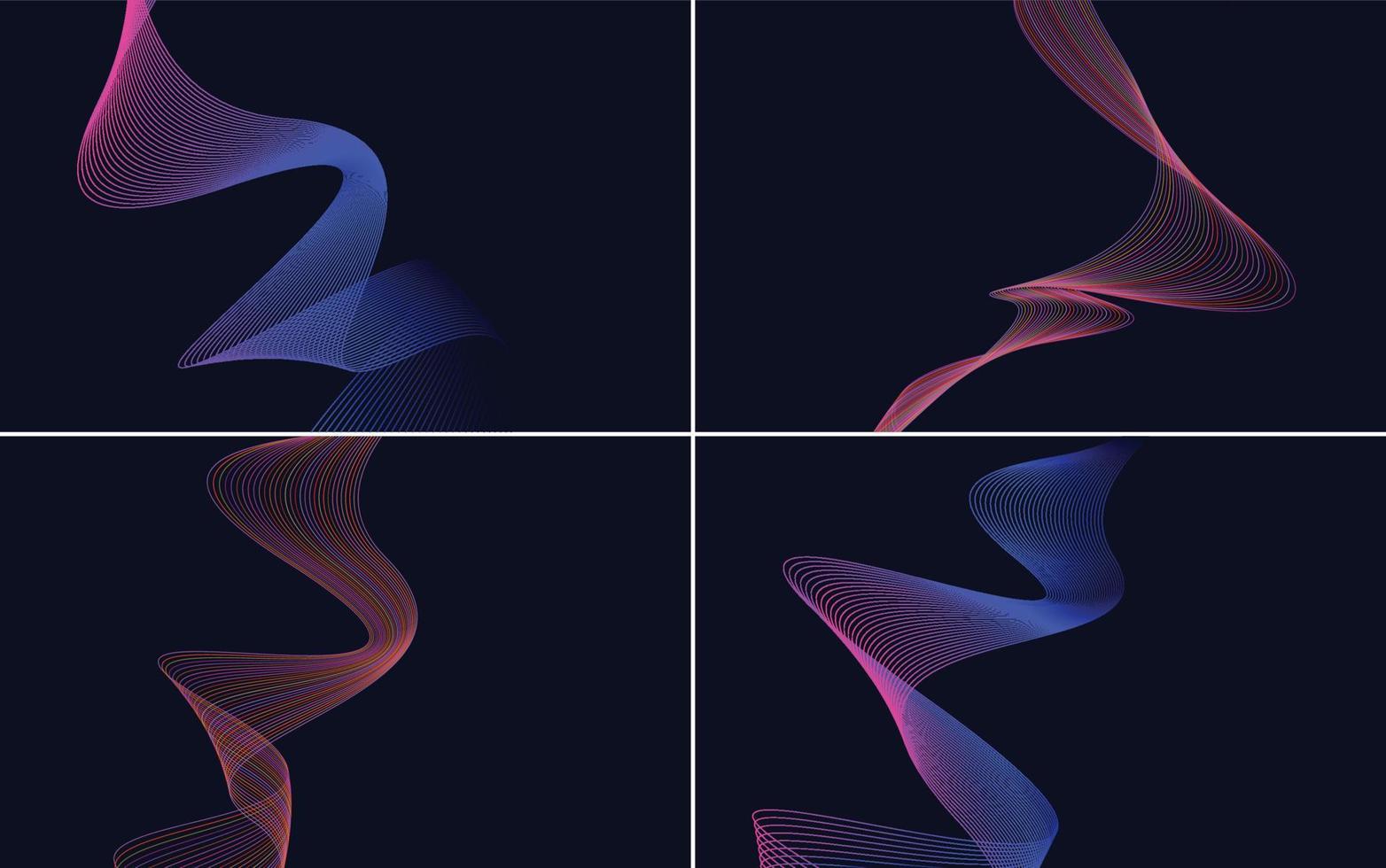 Use this pack of vector backgrounds to add a touch of creativity to your designs